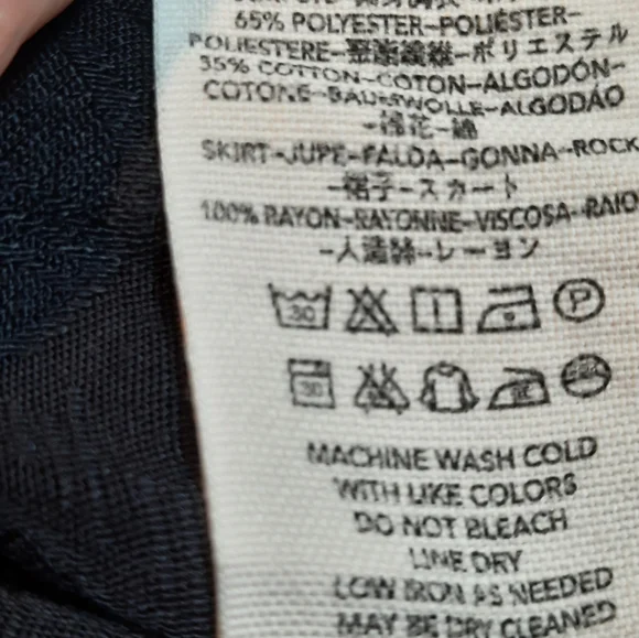 Free People Black Crochet Boho Dresz - Picture 5 of 5